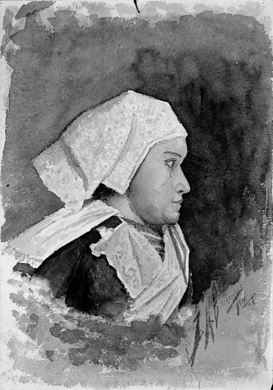 Contadina bretone da Louis Michel Eilshemius