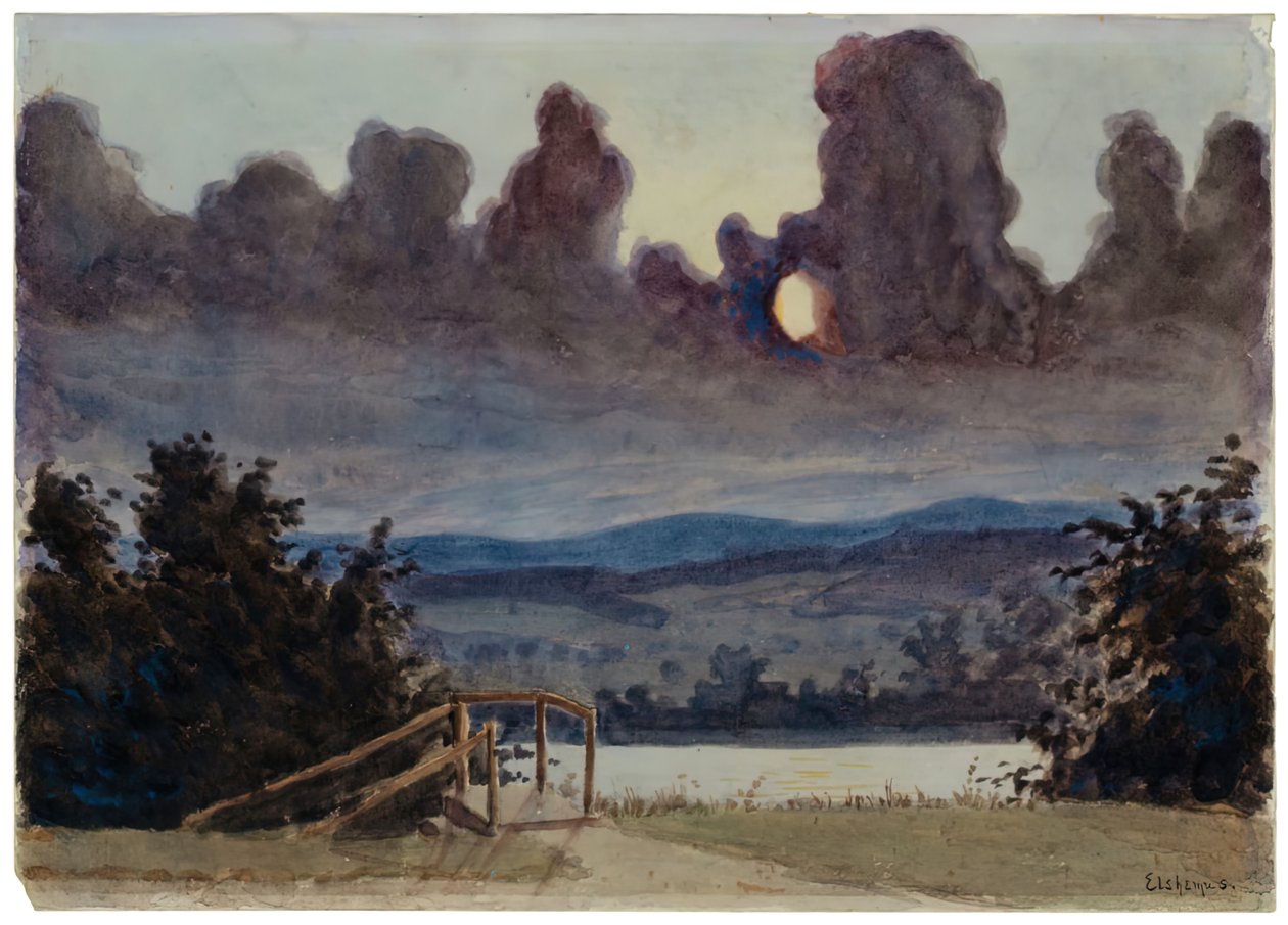 Nuvole scure da Louis Michel Eilshemius