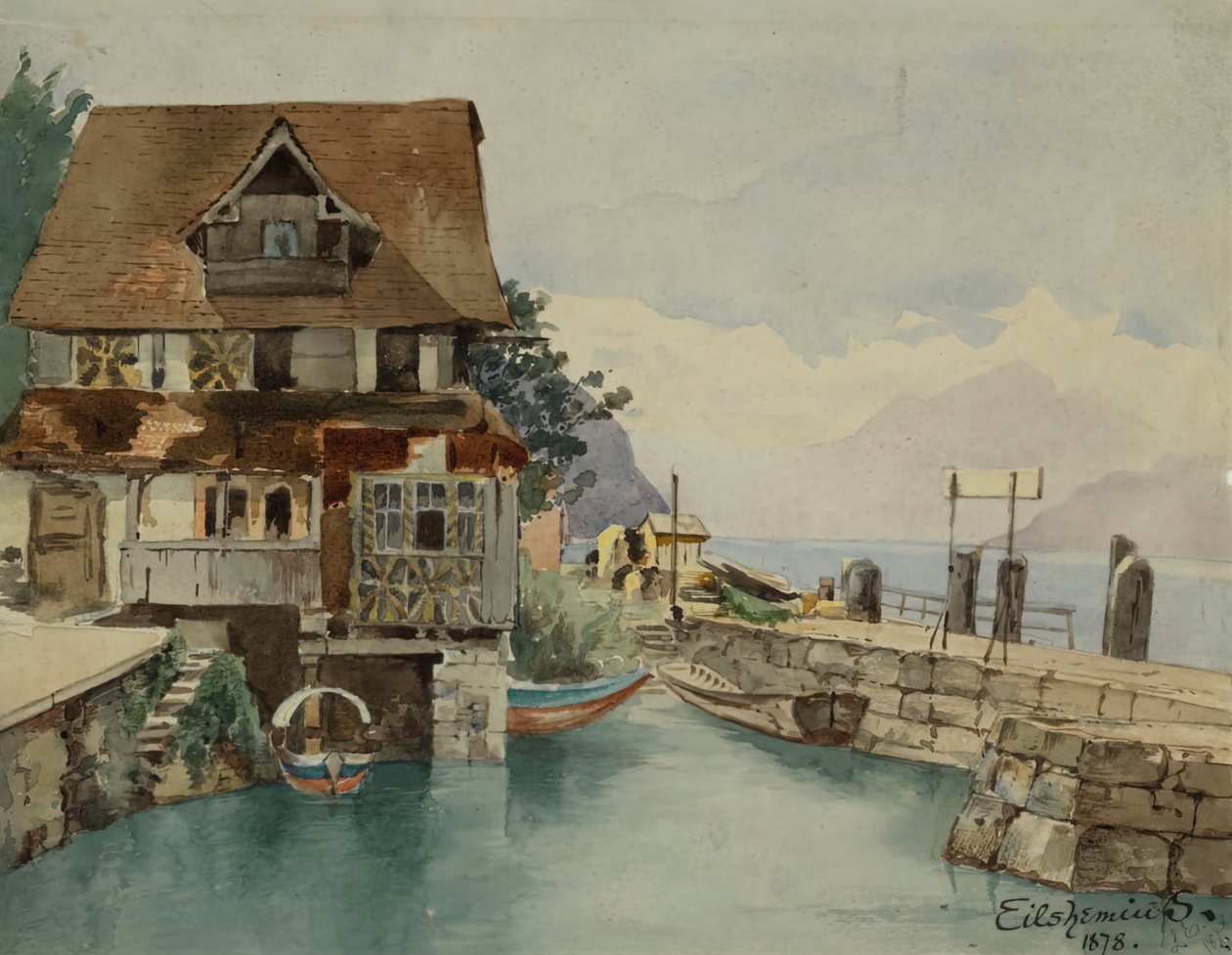 Casa sul Canale da Louis Michel Eilshemius