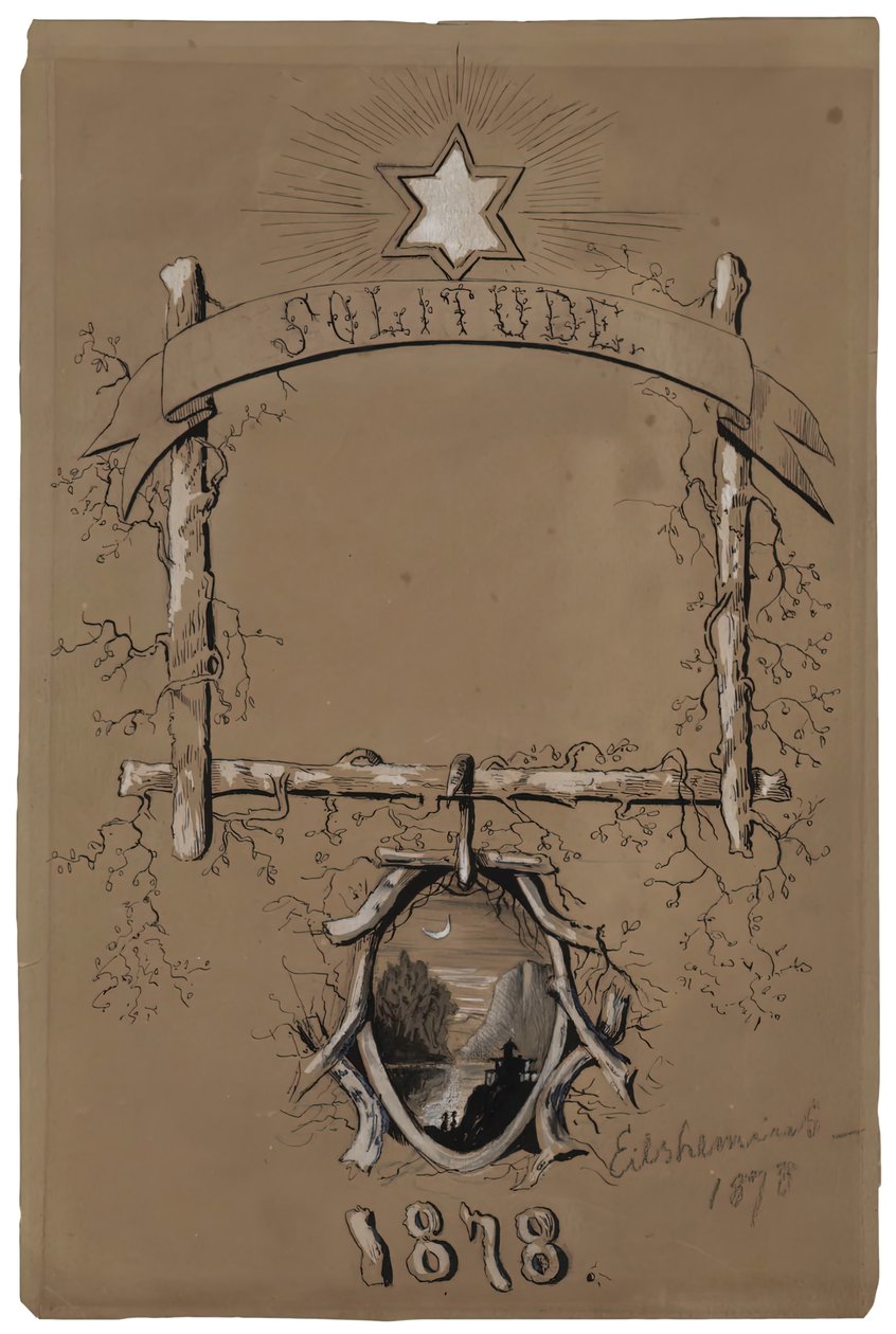 Solitudine, 1878 da Louis Michel Eilshemius