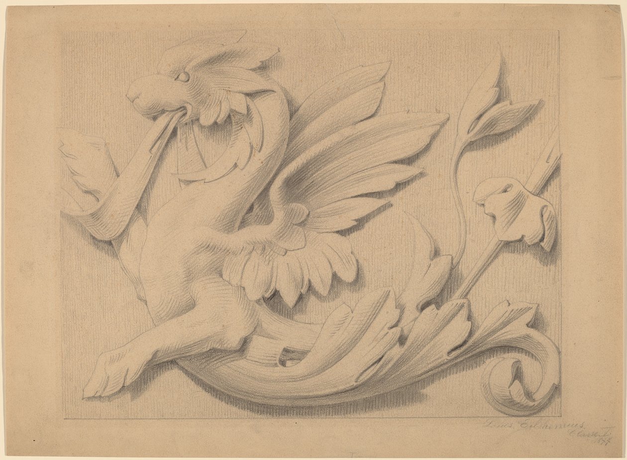 Studio da un calco da Louis Michel Eilshemius