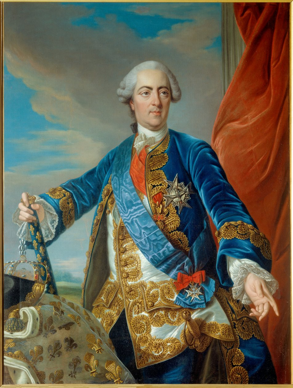 Ritratto di Luigi XV da Louis Michel van Loo