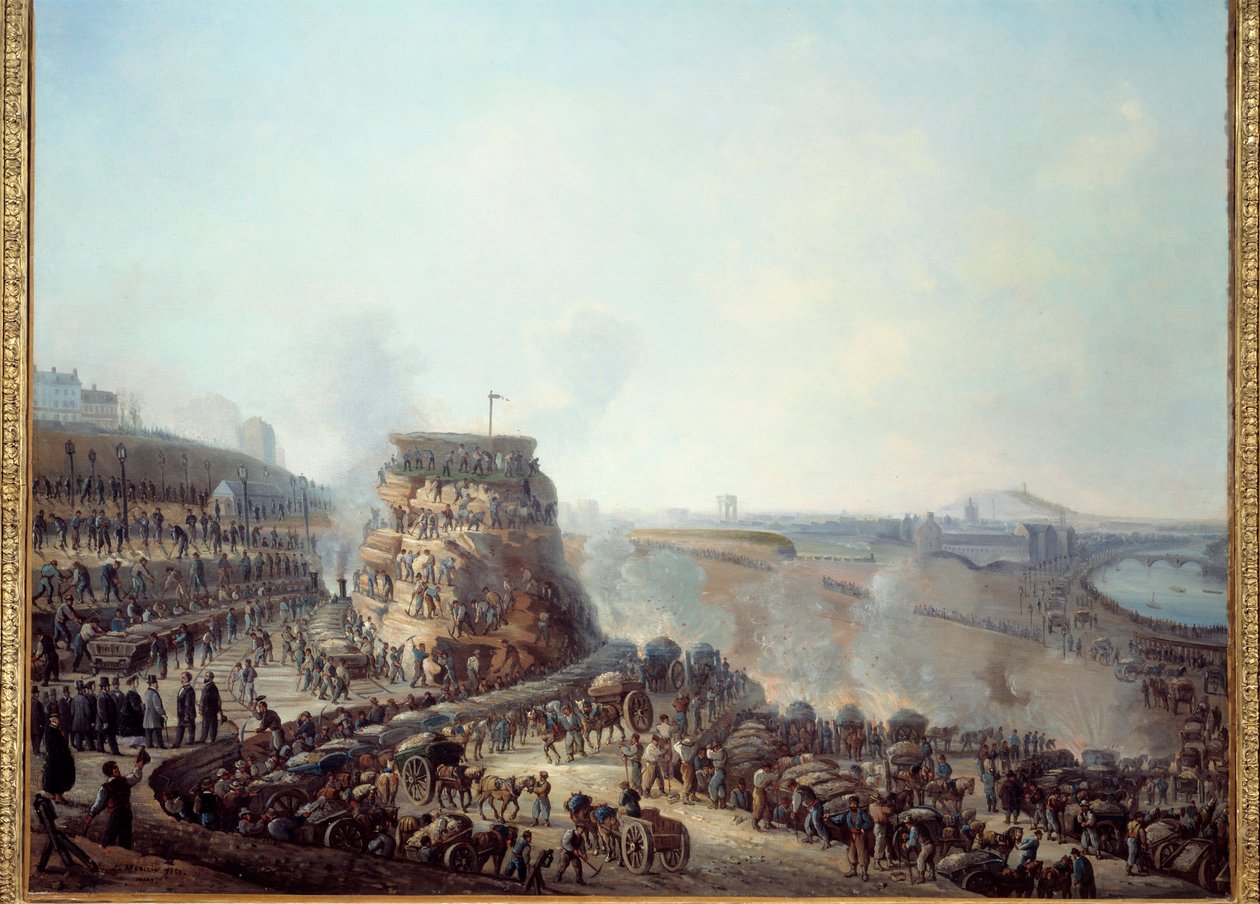 Trasformazioni di Parigi sotto il Secondo Impero, Haussmann Parigi. Visita dell