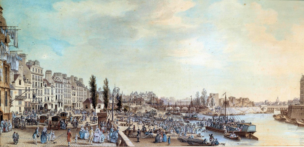 Vista del porto di Saint Paul e dell