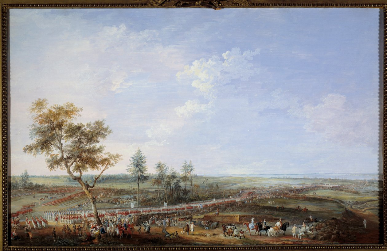 Guerra di Secessione: la battaglia di Yorktown da Louis Nicolas van Blarenberghe