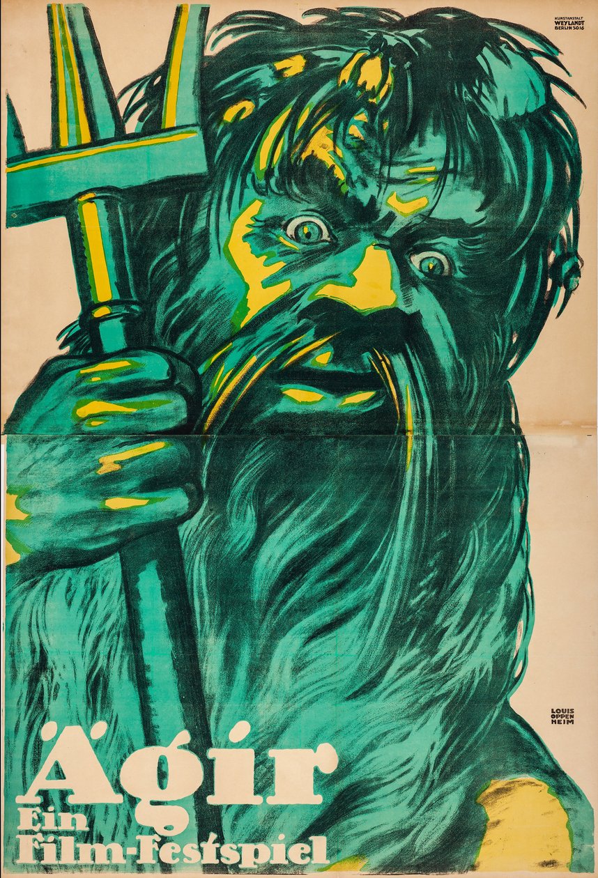 Aegir. Ein Film-Festspiel, 1918 da Louis Oppenheim
