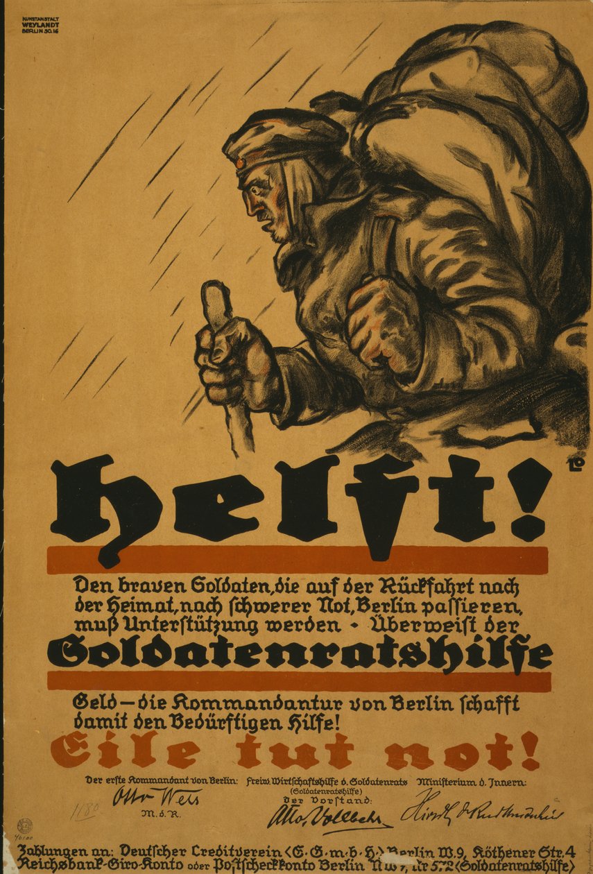 Aiuto!, 1918 da Louis Oppenheim