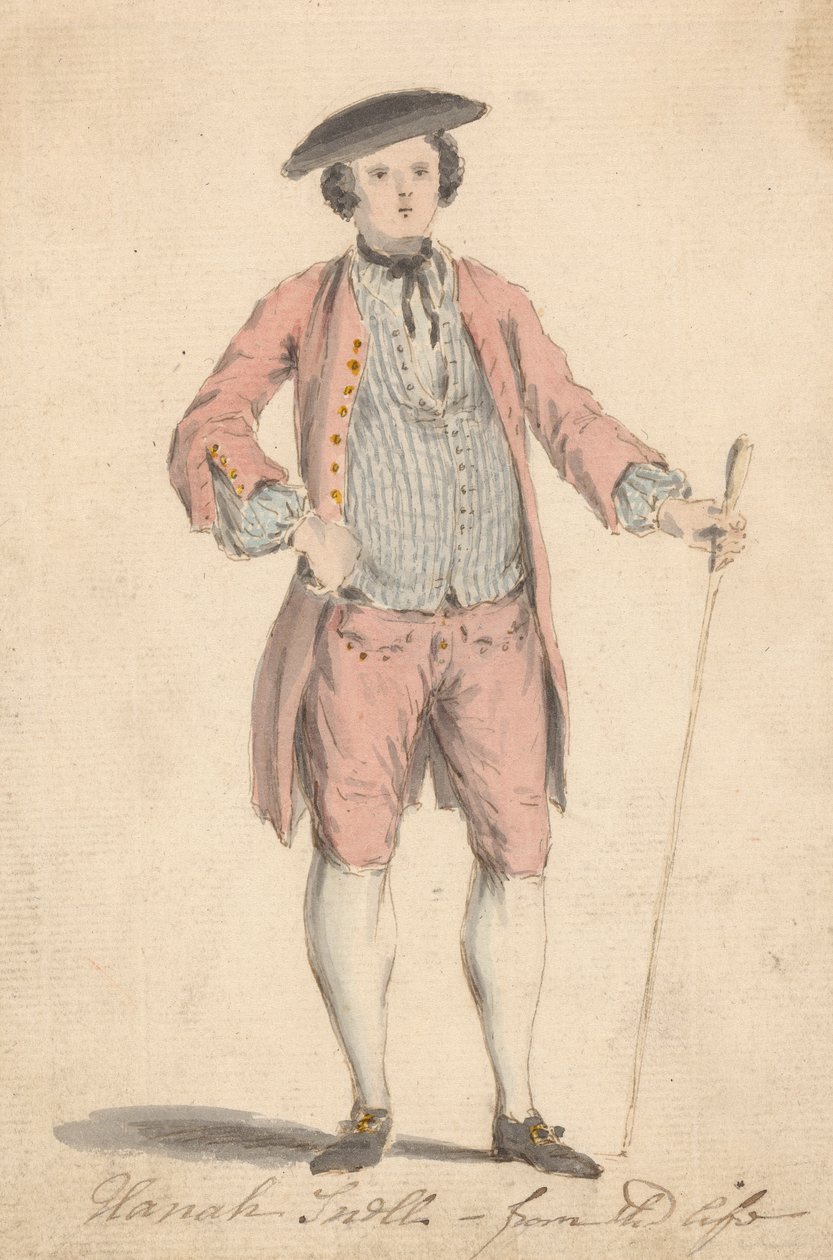 Hannah Snell - Dal vivo (in abito maschile) da Louis Philippe Boitard