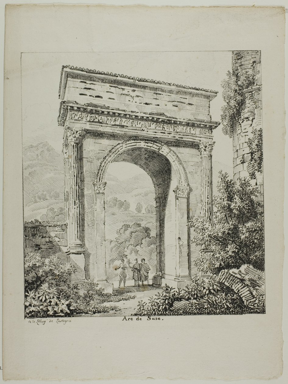 Arco di Susa da Louis Pierre Baltard