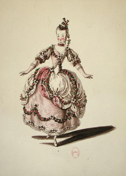 Costume da pastore per un balletto da Louis Rene Boquet