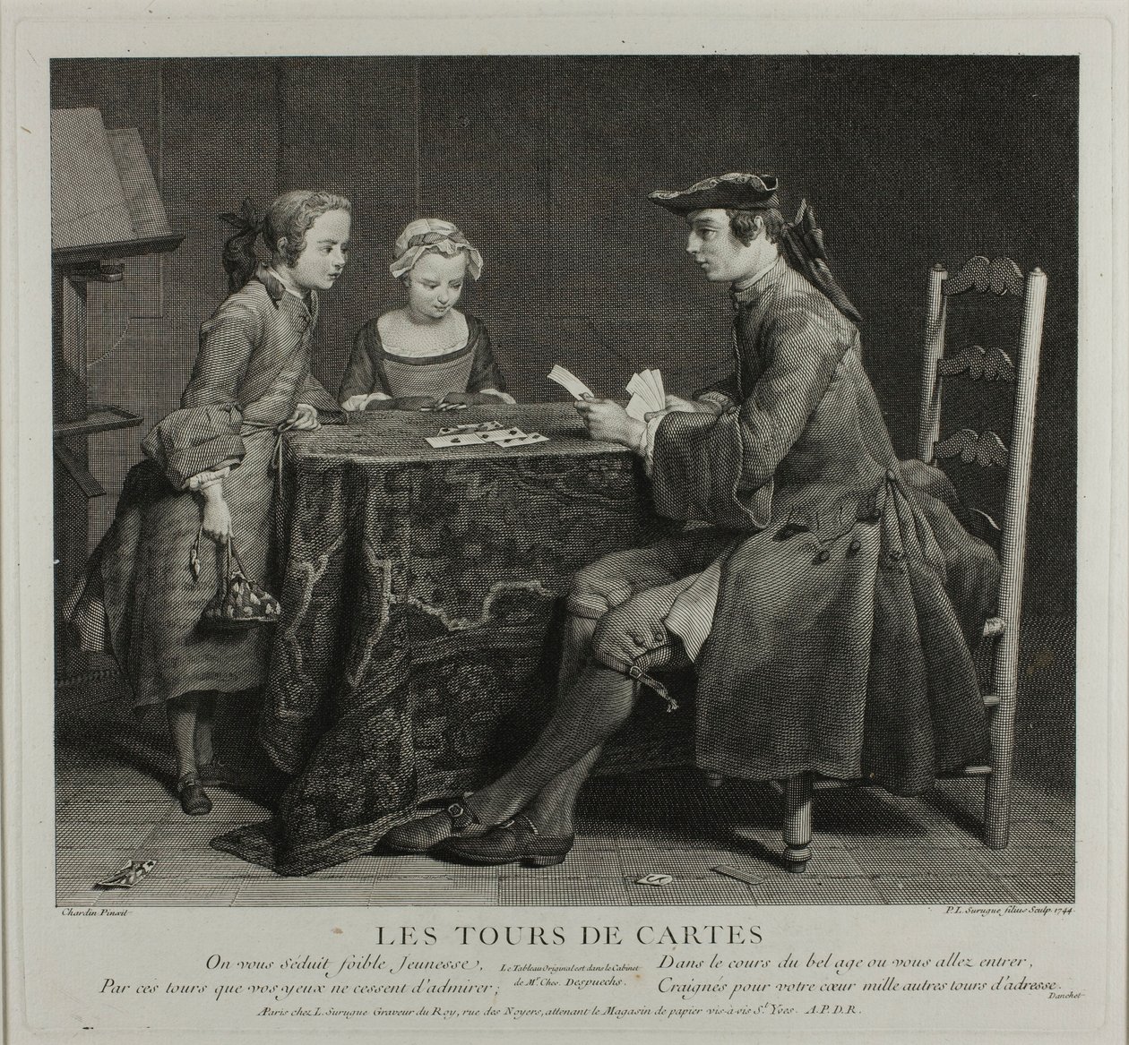 Il Castello di Carte da Louis Surugue