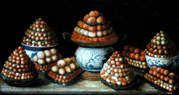 Natura morta con fragole da Louis Tessier