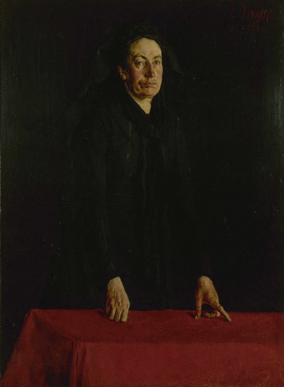 Ritratto di Louise Michel 1830-1905, 1882 da Louis Tinayre