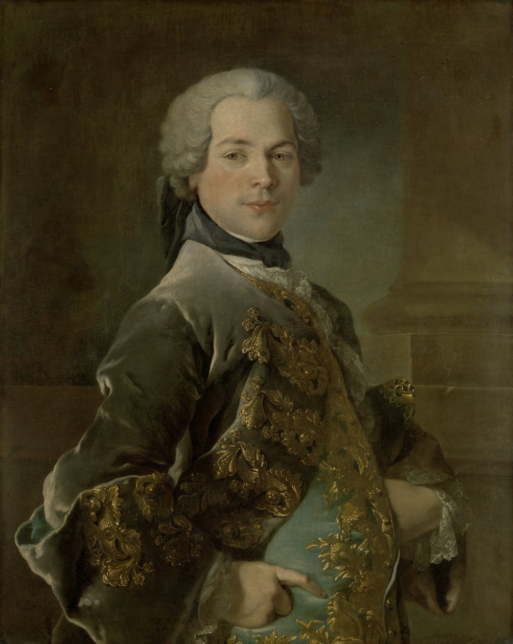 Ritratto di Isaac van Rijneveld da Louis Tocqué
