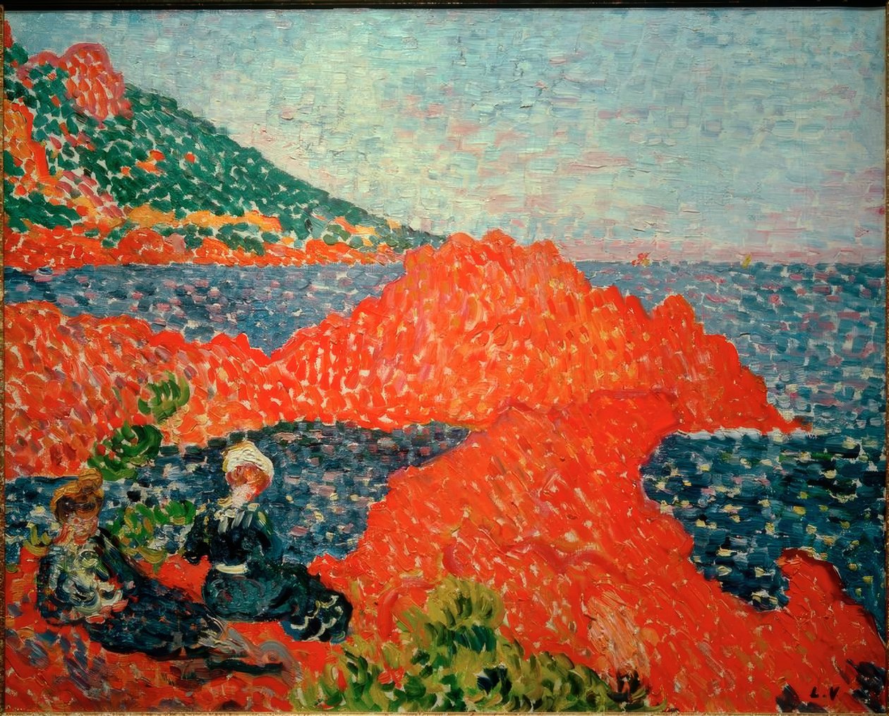 Le Roches rouges a Agay da Louis Valtat