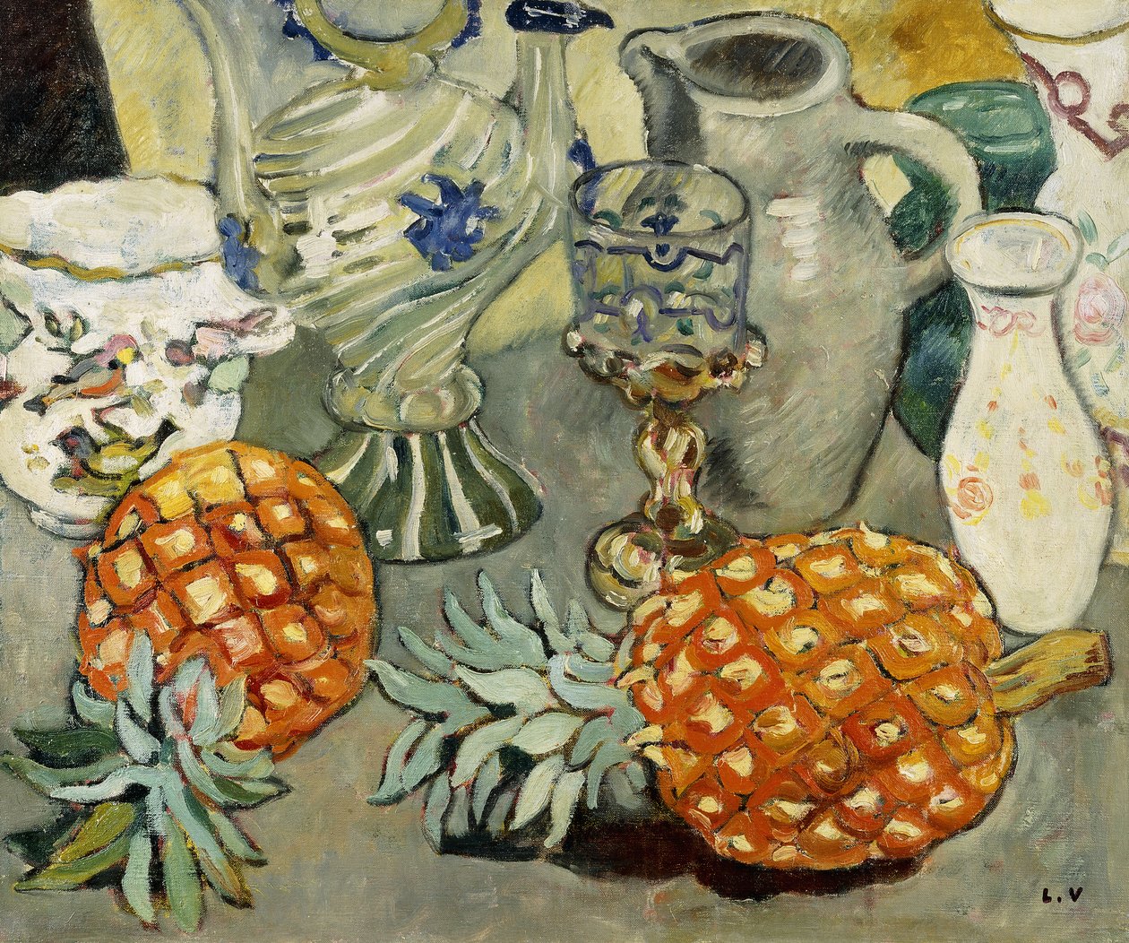Natura Morta con Ananas da Louis Valtat