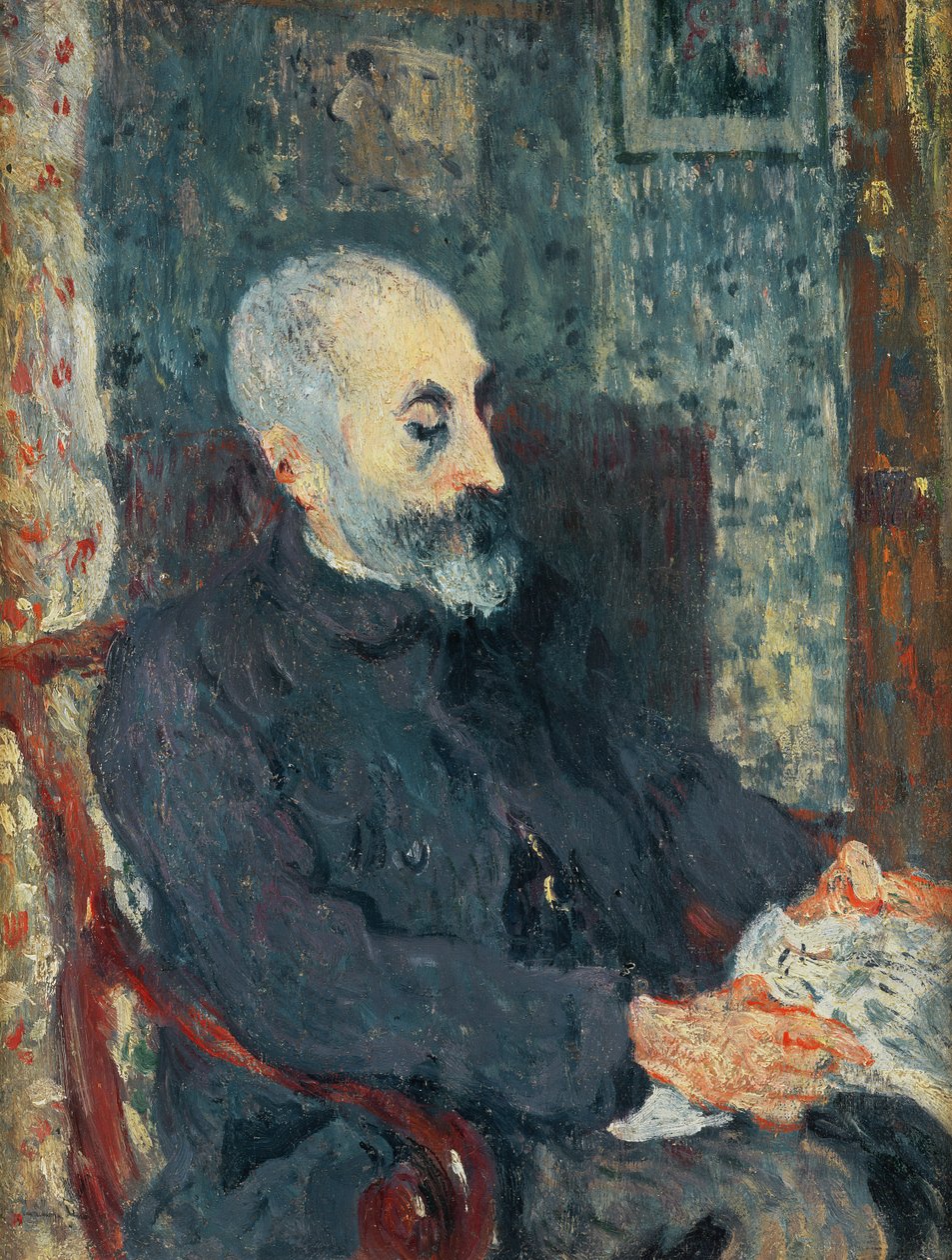 Lo scultore François Valtat, prozio di Louis Valtat da Louis Valtat