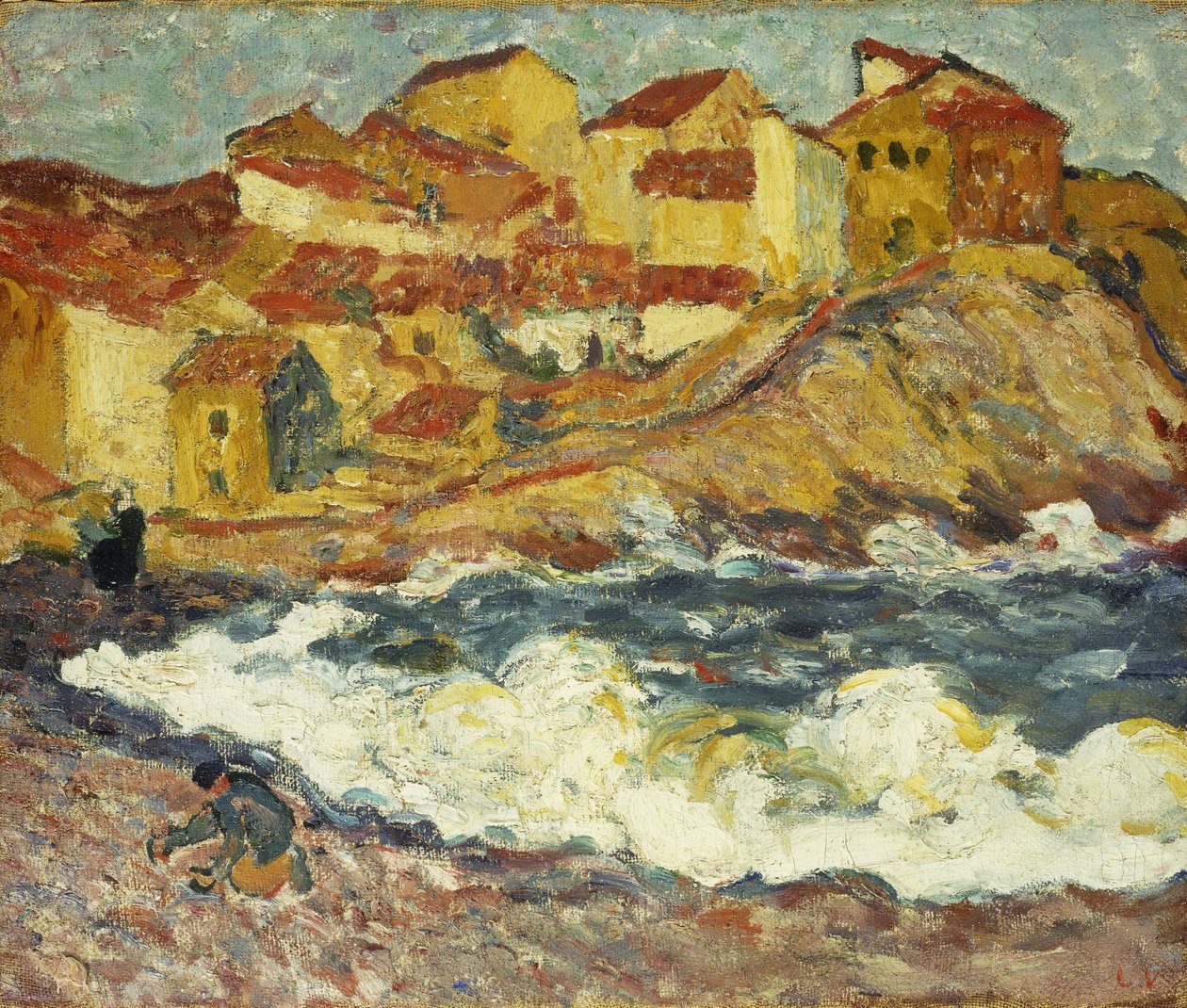 Un Villaggio sul Mare da Louis Valtat