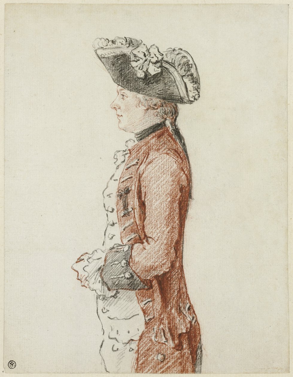 Ritratto del Cavaliere di Lézay da Louis de Carmontelle