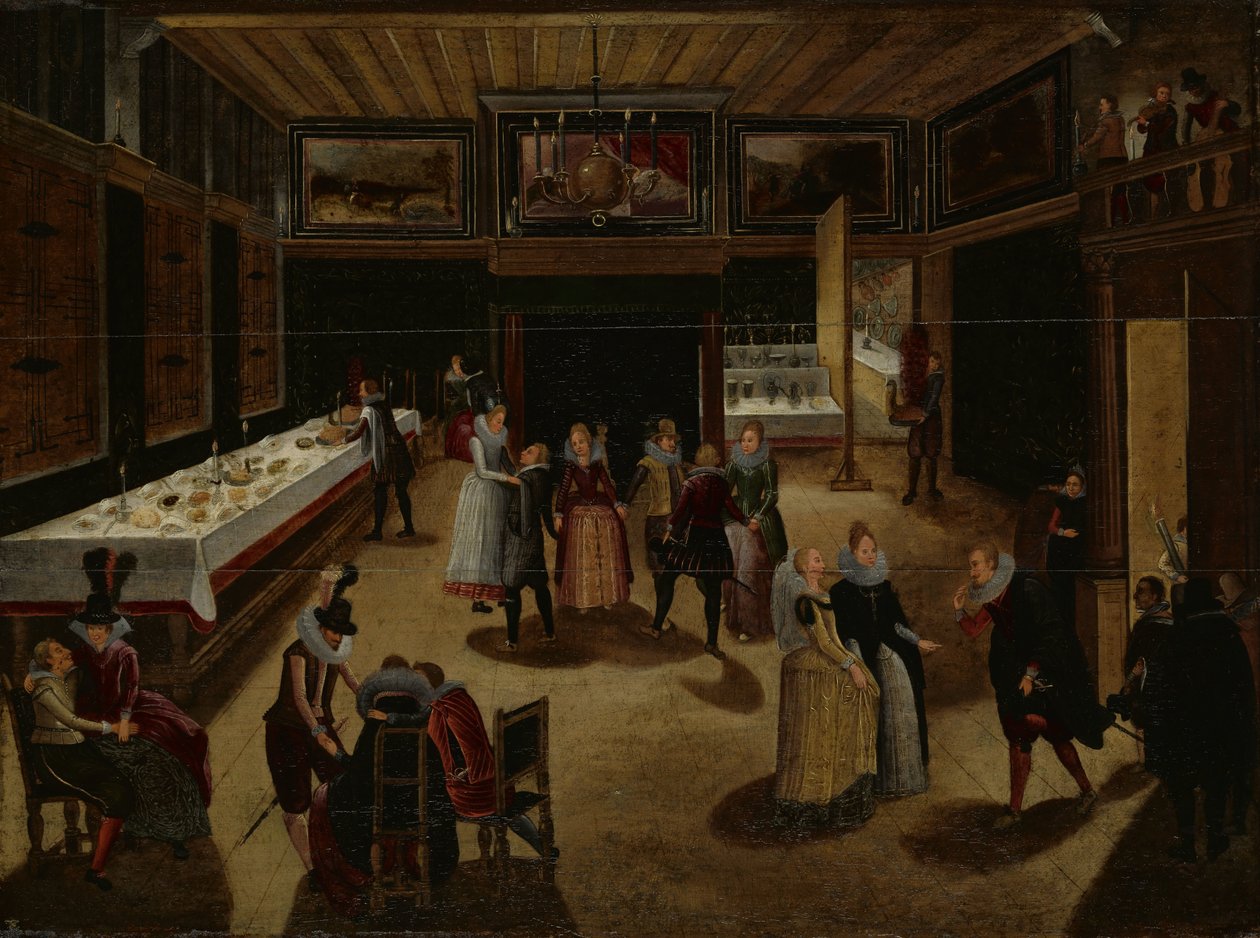 Festa serale da Louis de Caullery (manner of)