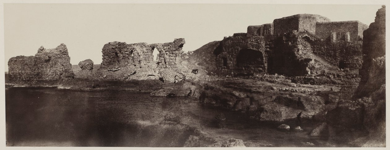 Kaalat el Athlit, Siria, Vista dal Mare da Louis de Clercq