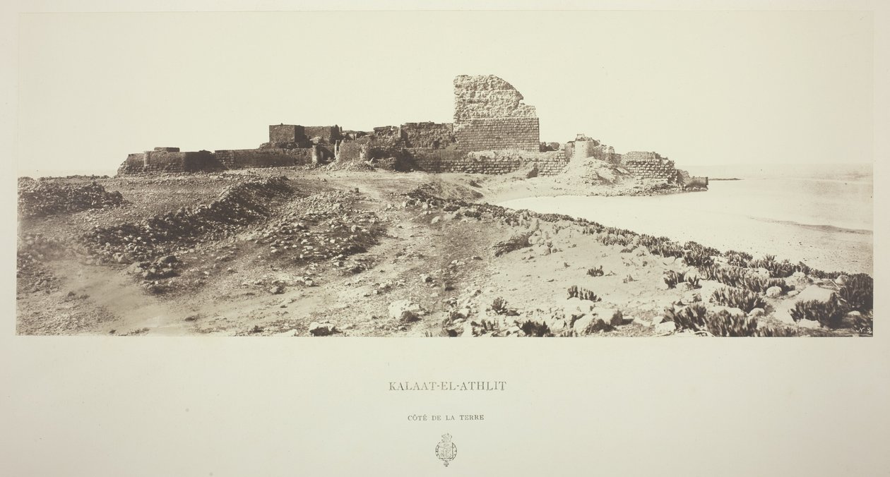 Kalatt-El-Athlit, lato della terra da Louis de Clercq