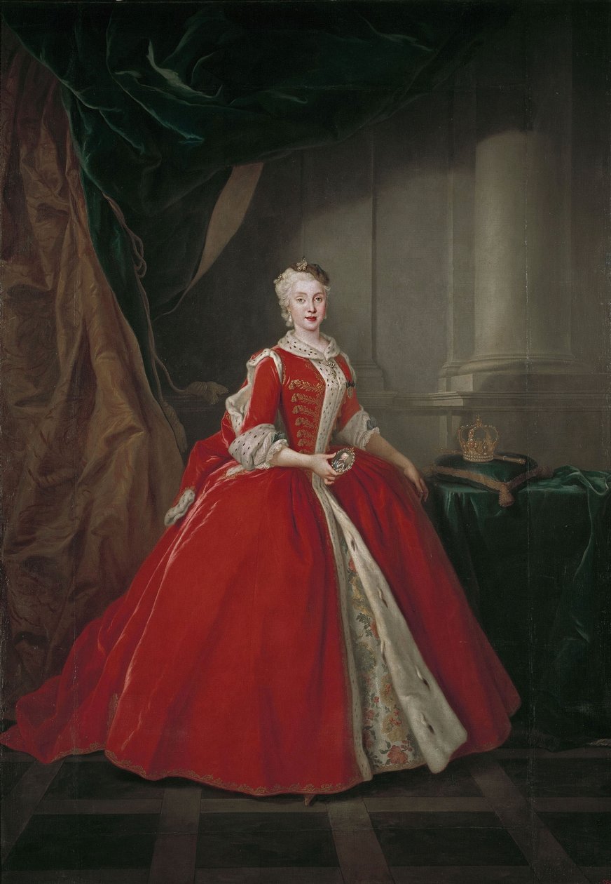 Maria Amalia di Sassonia da Louis de Silvestre