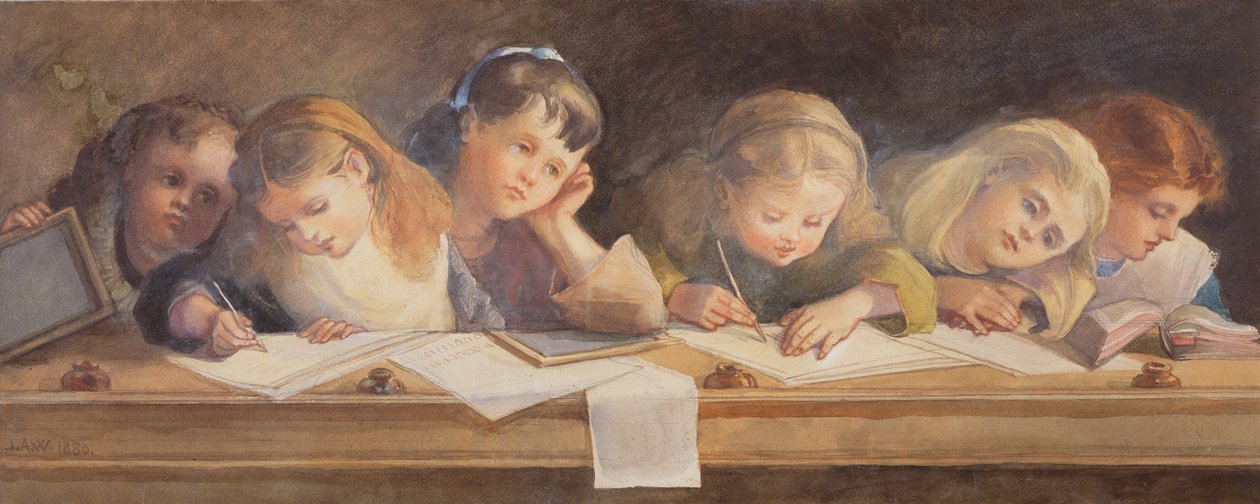 La lezione di scrittura da Louisa Anne Waterford