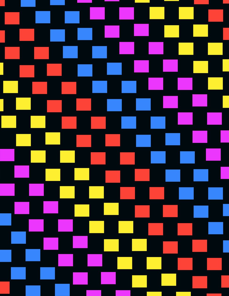 Quadrati colorati da Louisa Hereford