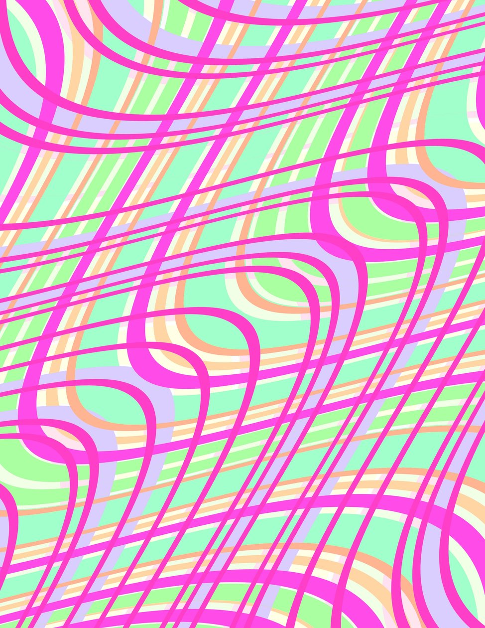 Swirly Check, 2011 da Louisa Hereford