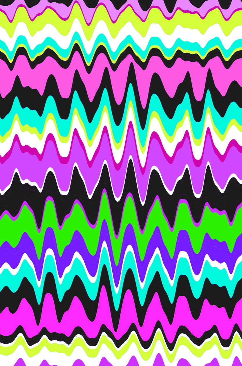Striscia ondulata, 2015, Media digitale da Louisa Hereford