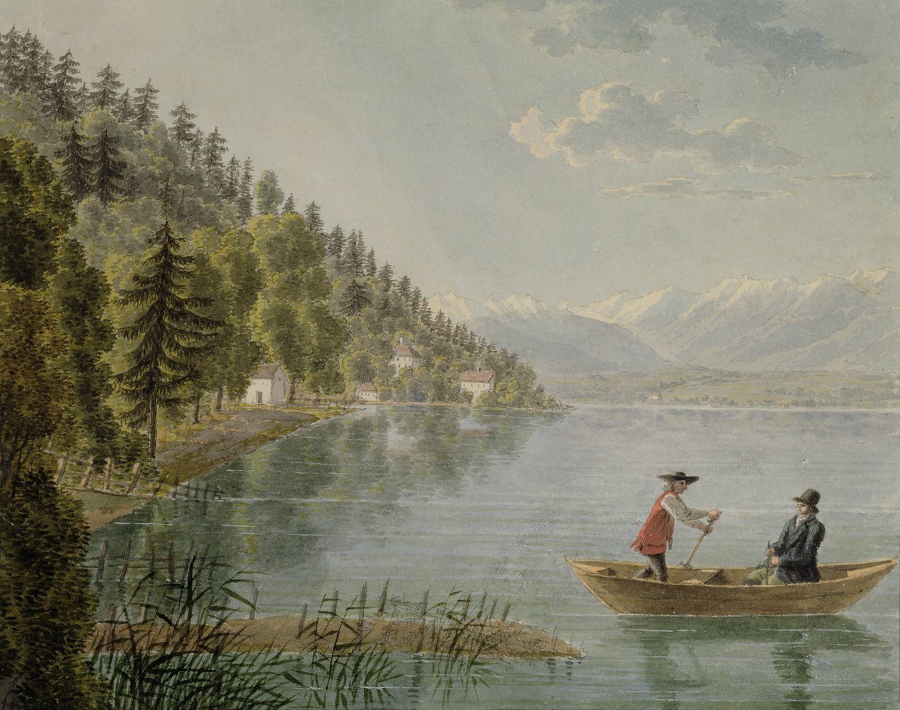 Lago di Starnberg da Louise Cochelet