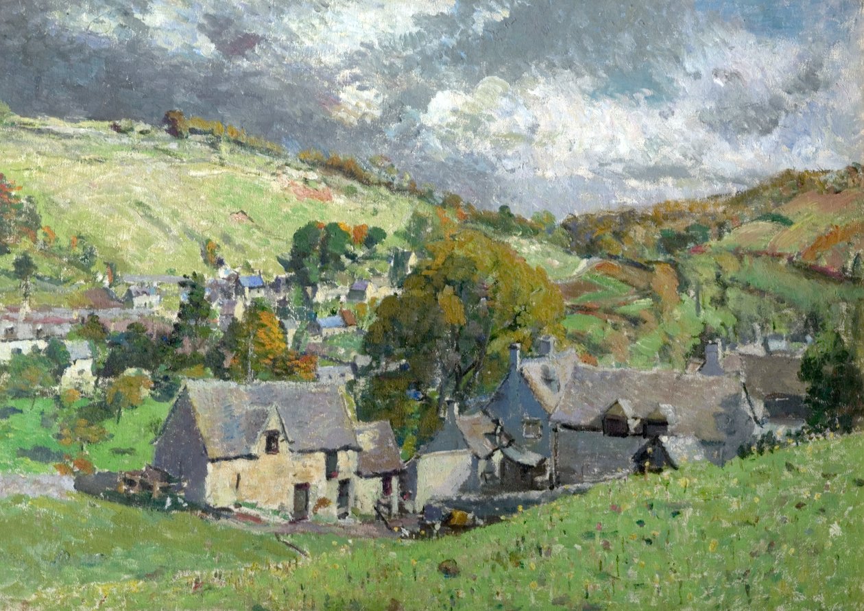 Un villaggio del Gloucestershire, 1919 da Louise Pickard