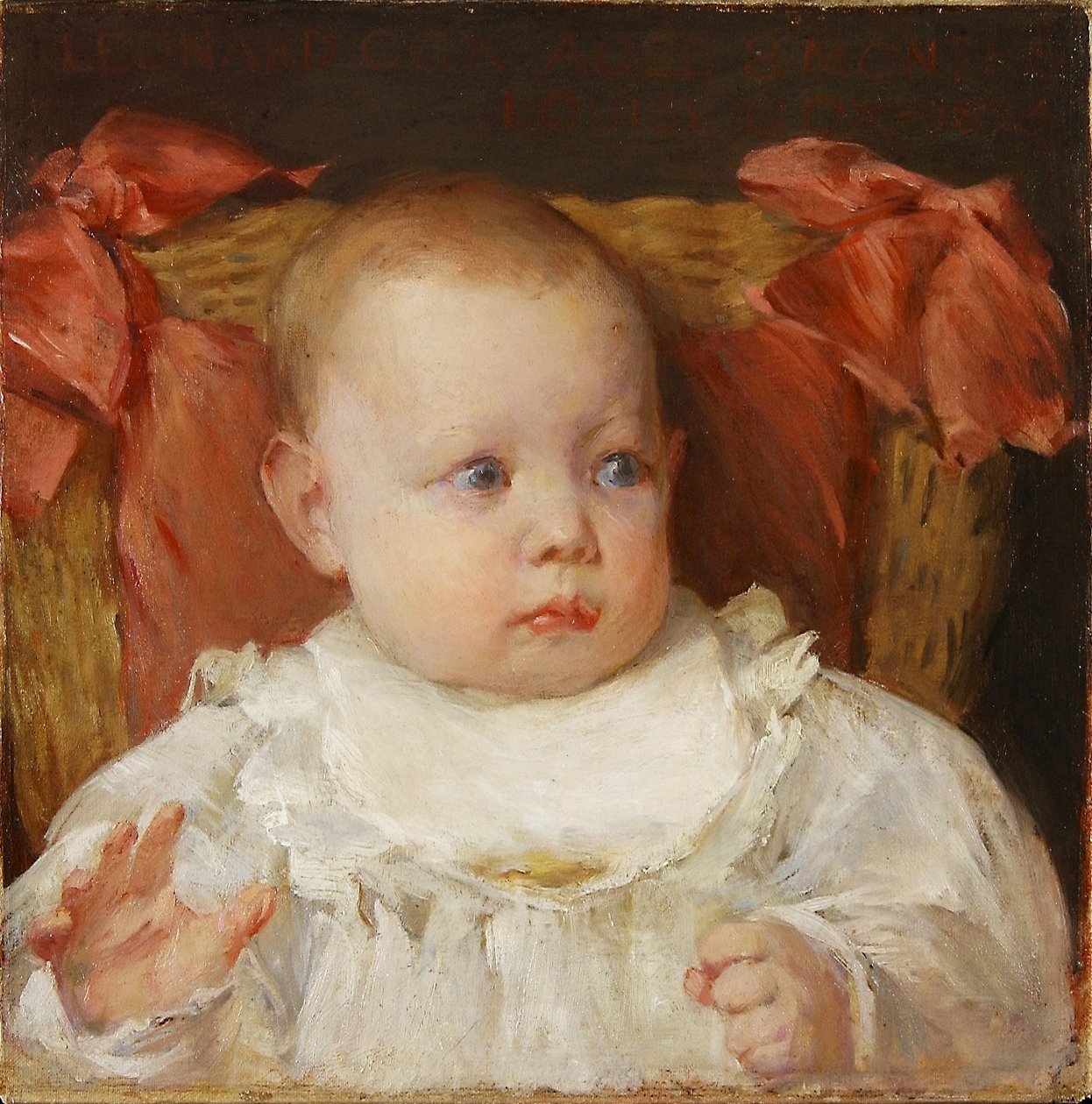 Ritratto di Leonard Cox da Louise Cox