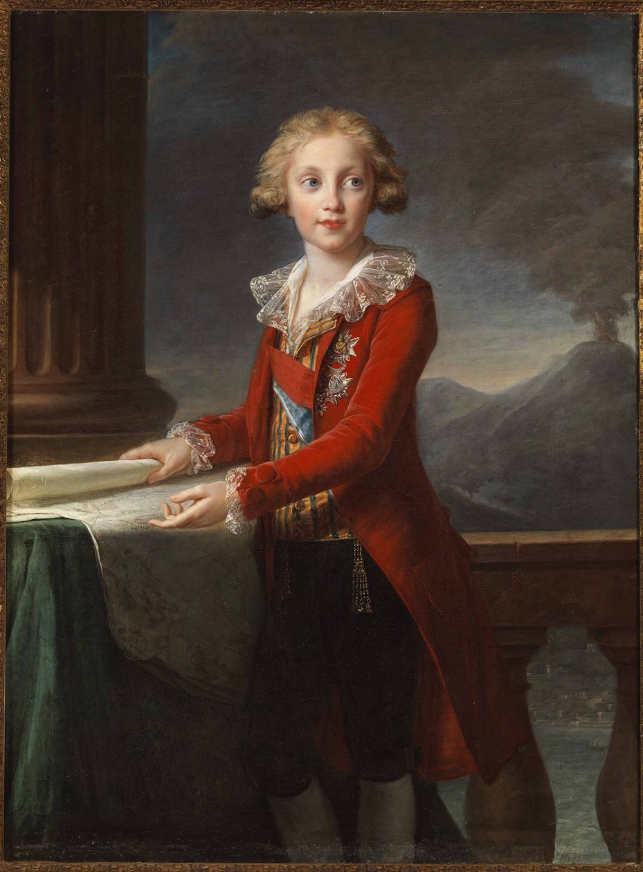 Ritratto del re Francesco I delle Due Sicilie da Elisabeth Louise Vigee Lebrun