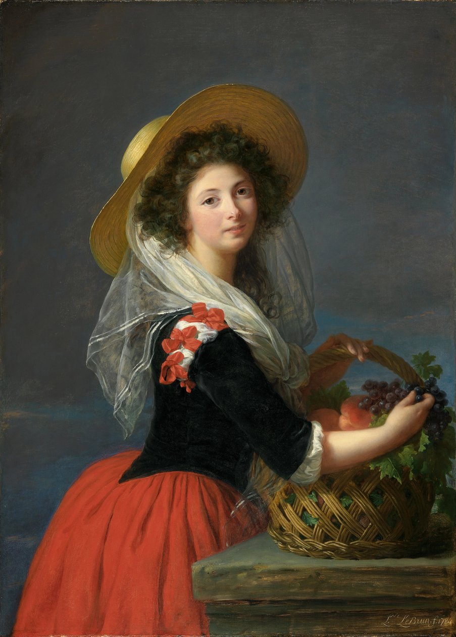 Ritratto di Marie Gabrielle de Gramont, Duchessa de Caderousse da Elisabeth Louise Vigee Lebrun