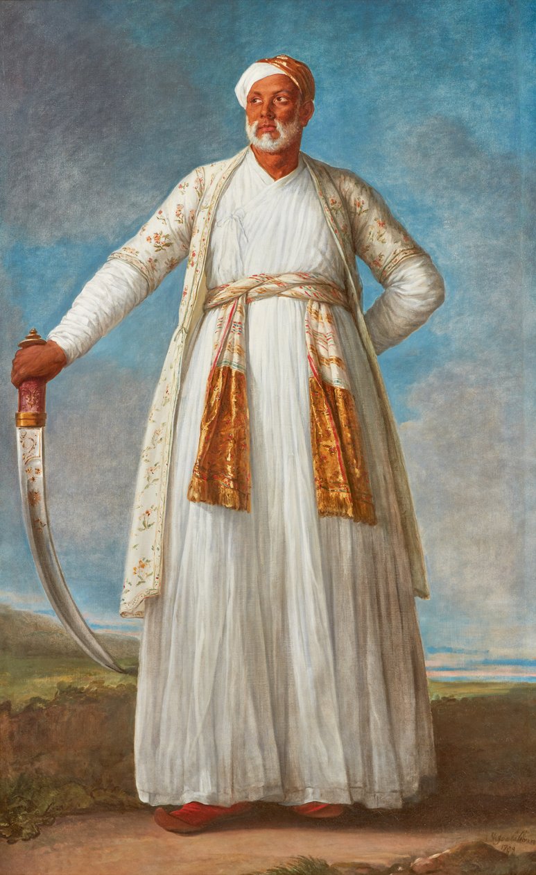 Ritratto di Muhammad Dervish Khan, ambasciatore alla corte francese inviato da Tipu Sultan, 1788 da Elisabeth Louise Vigee Lebrun