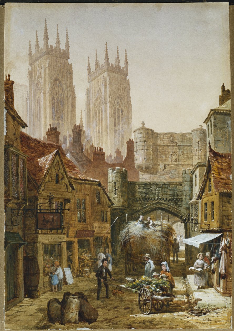 Bootham Bar, York da Louise Ingram Rayner