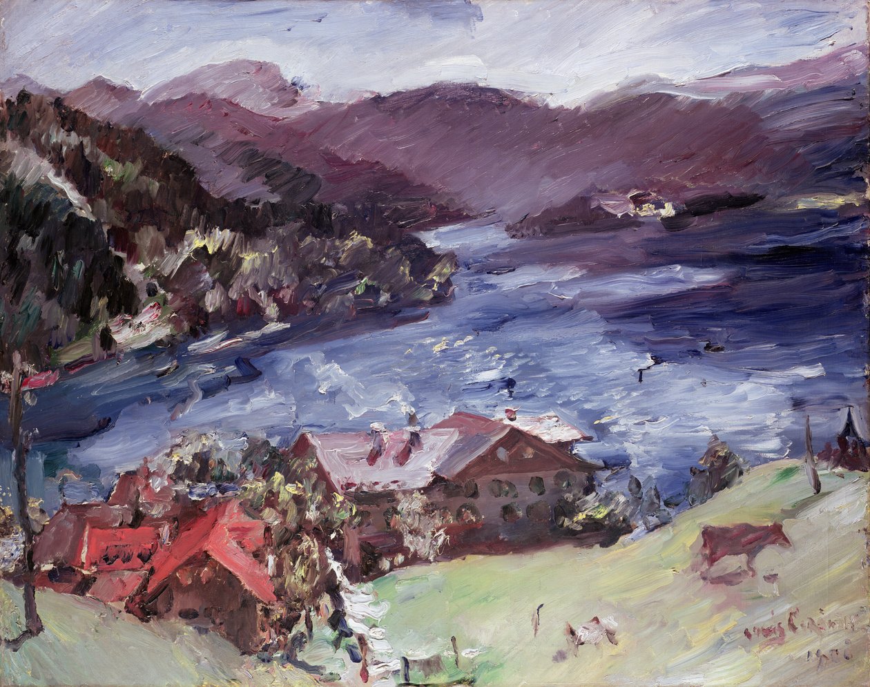 Walchensee, 1921 da Lovis Corinth