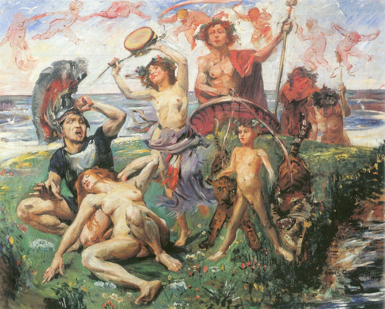 Ariadne auf Naxos da Lovis Corinth