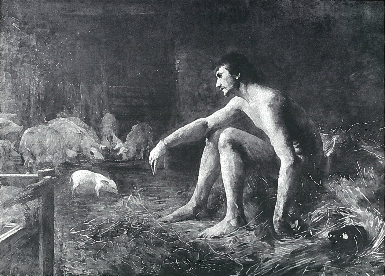 Il figliol prodigo da Lovis Corinth