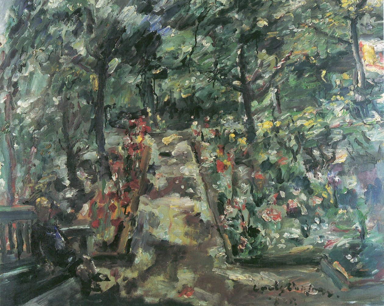 Giardino a Berlino-Westend da Lovis Corinth