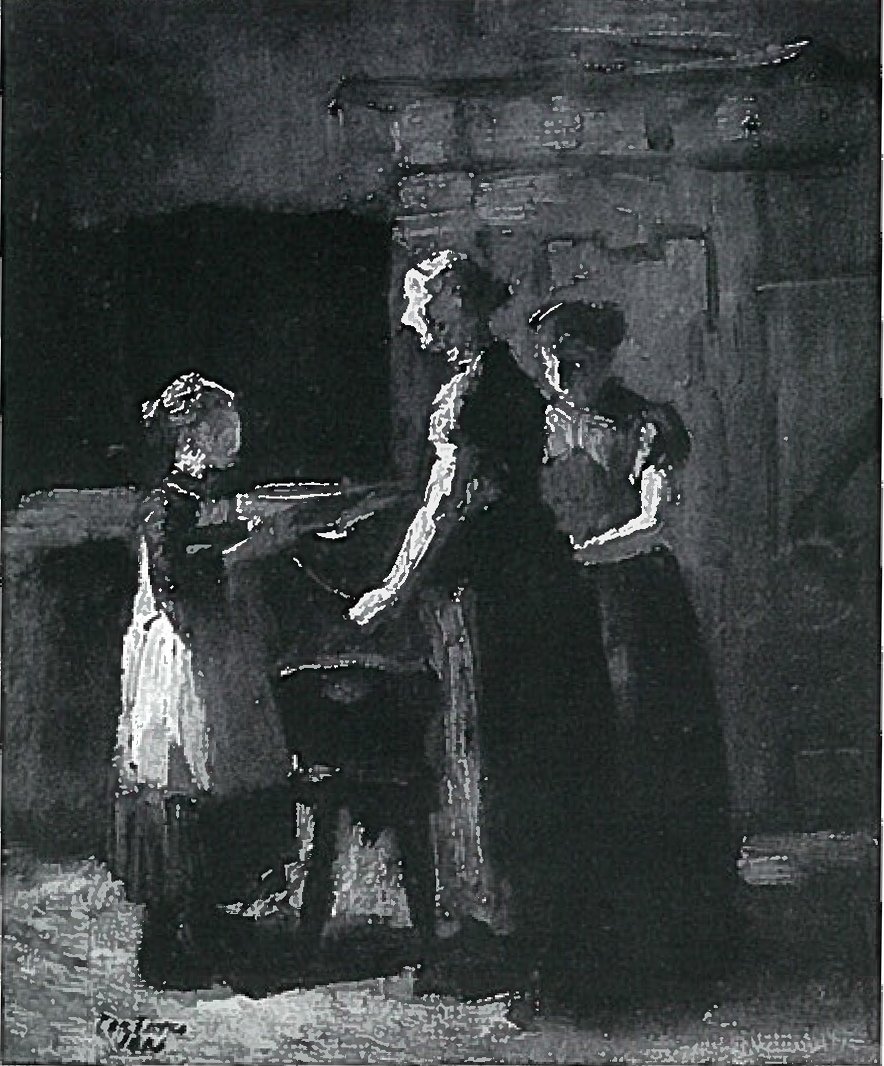 Nella casa del pescatore da Lovis Corinth
