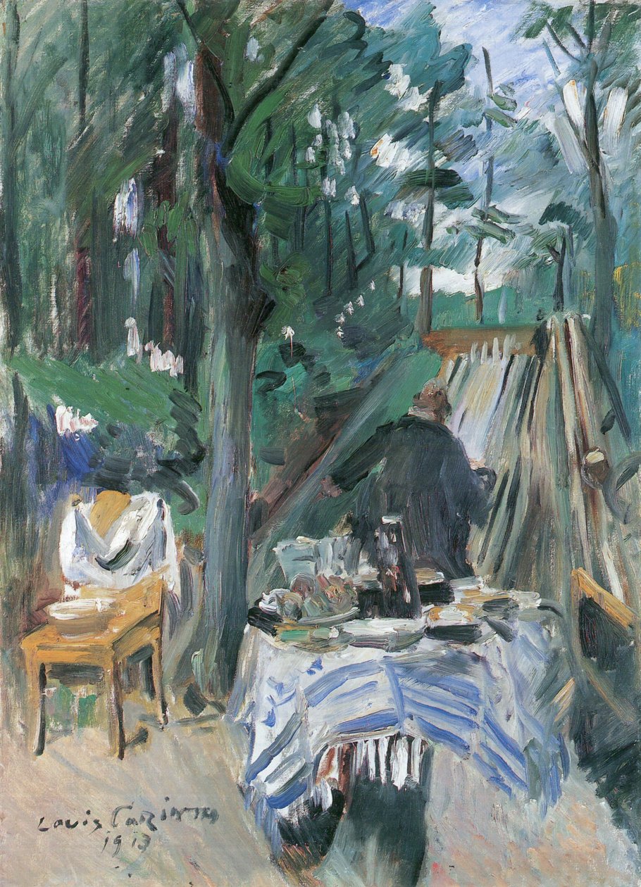 Pista da bowling da Lovis Corinth