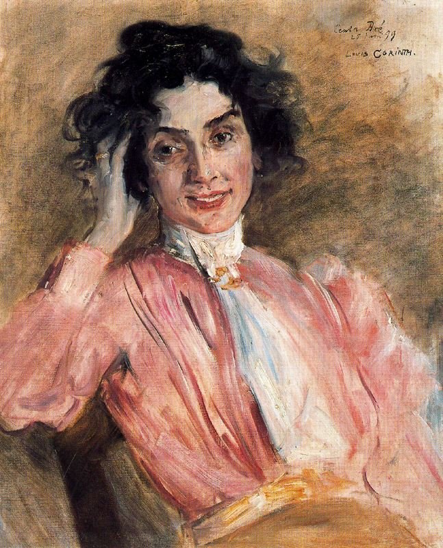 Ritratto di Centa Bren da Lovis Corinth