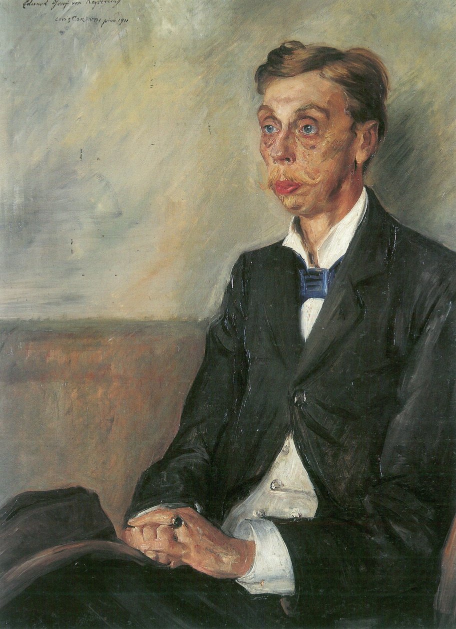 Ritratto di Eduard Graf von Kayserling da Lovis Corinth