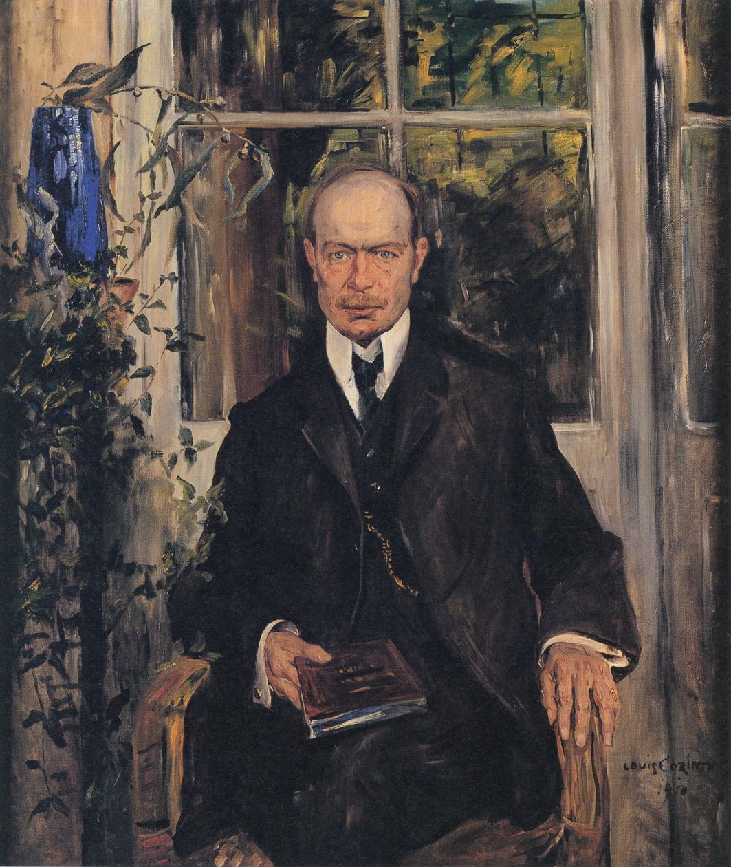 Ritratto di Henry B. Simms da Lovis Corinth
