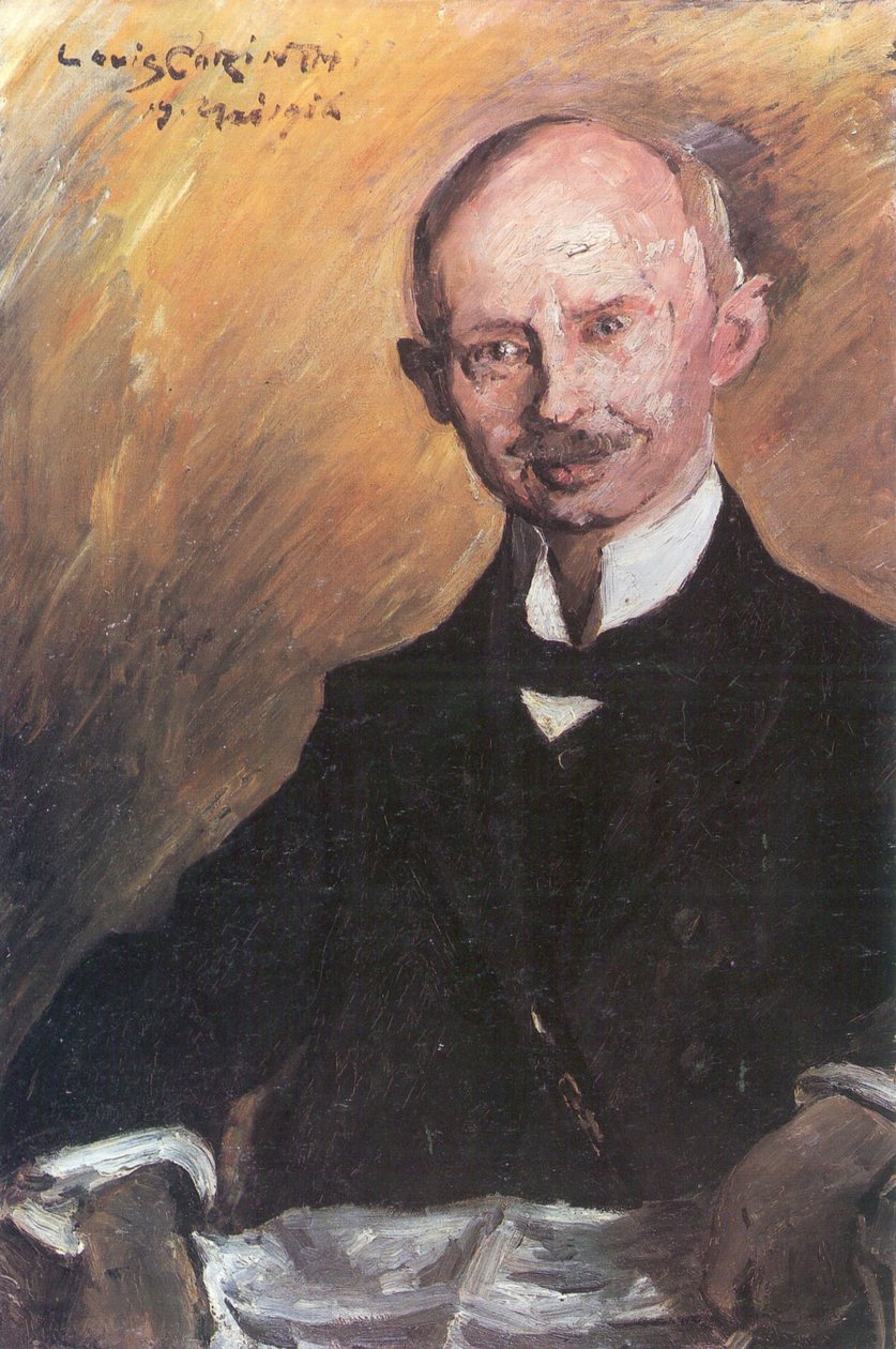 Ritratto di Otto Winter, un farmacista di Hannover da Lovis Corinth