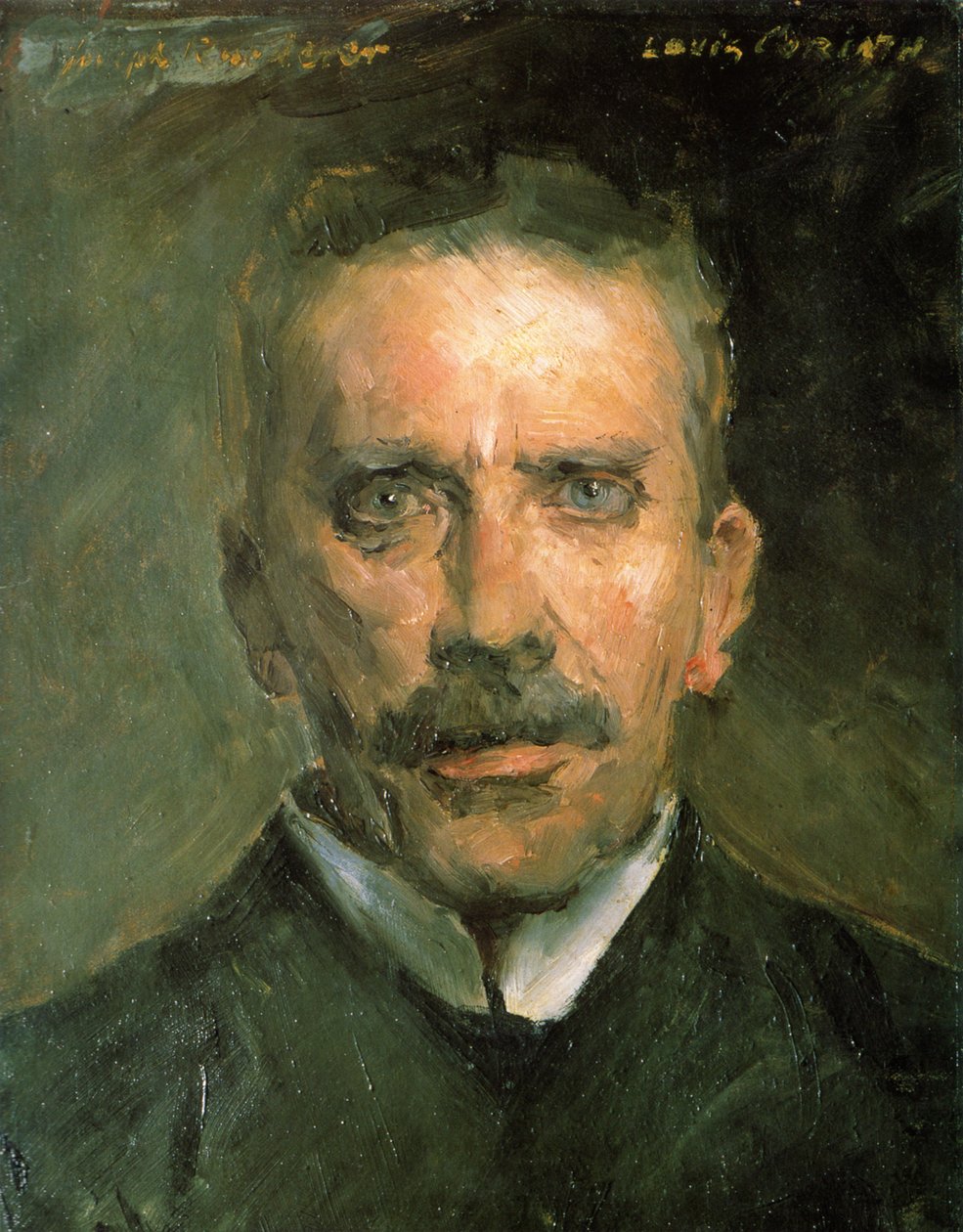 Ritratto del poeta Josef Ruederer da Lovis Corinth