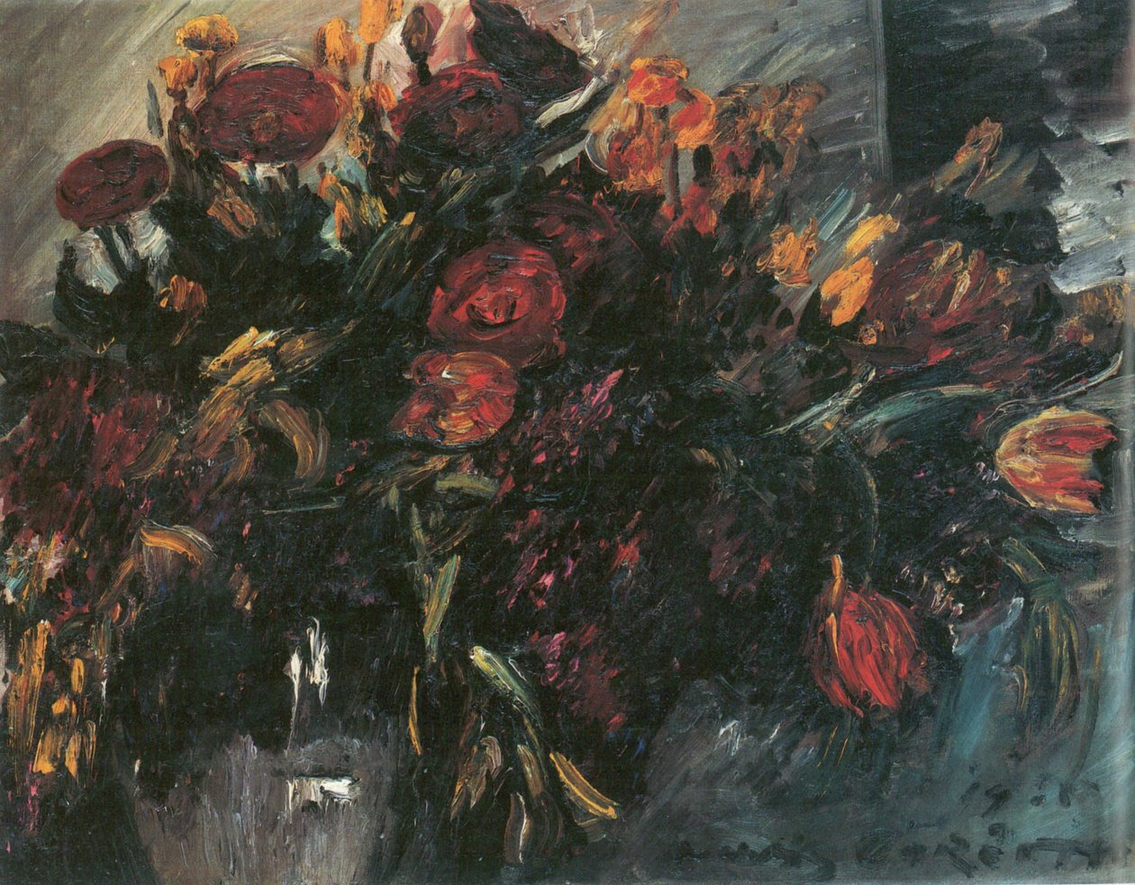 Tulipani rossi e gialli da Lovis Corinth